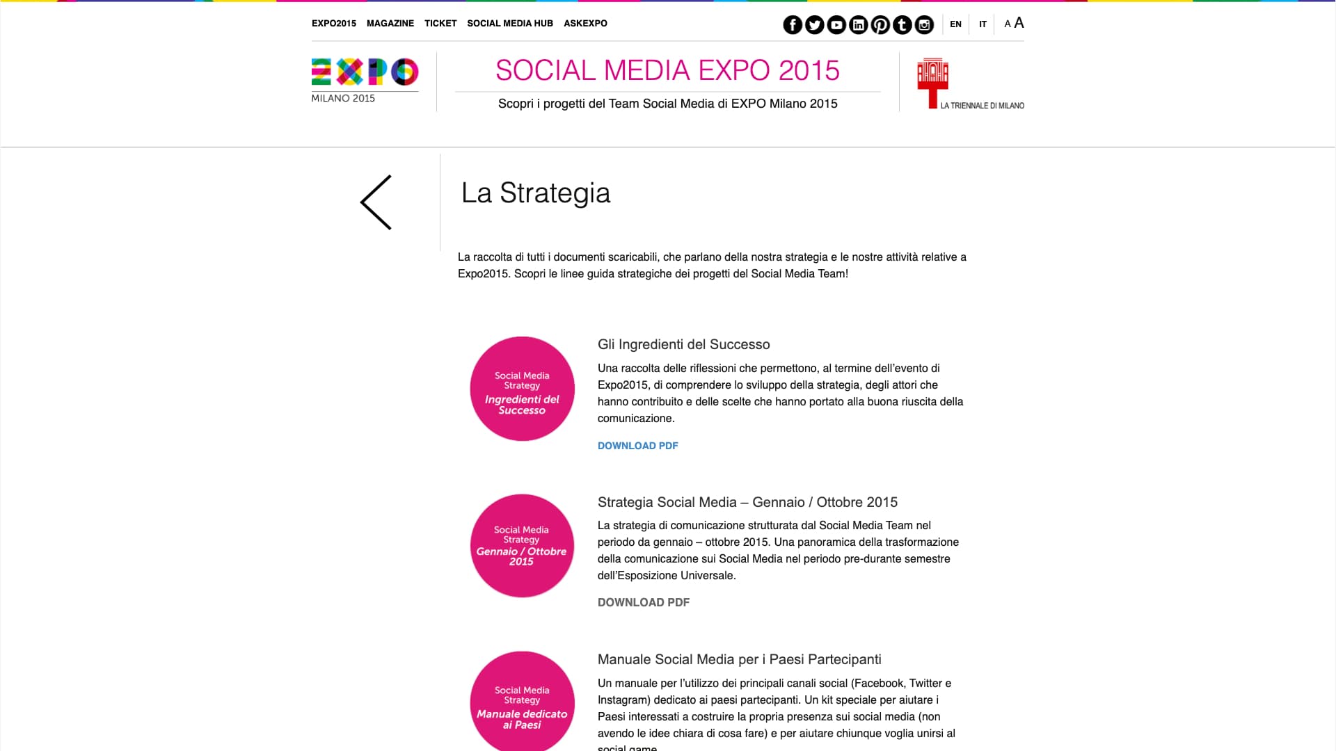 Social Media Expo Milan 2015 screenshot 5/5