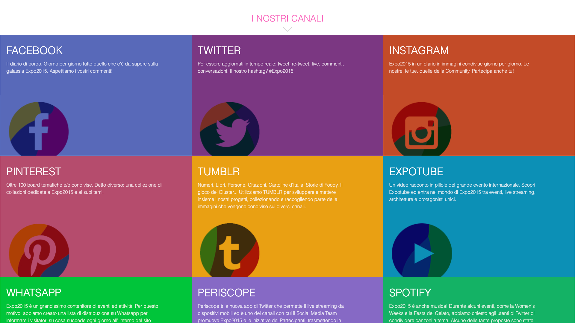 Social Media Expo Milan 2015 screenshot